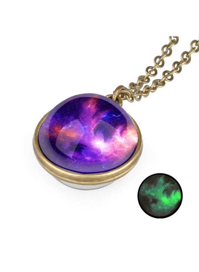 جولي قلادة بتصميم سماء ليلية مرصعة بالنجوم