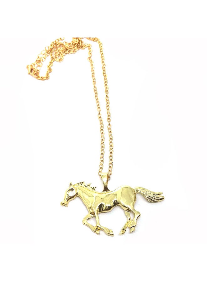 جولي قلادة بسلسلة طويلة بتصميم مهر