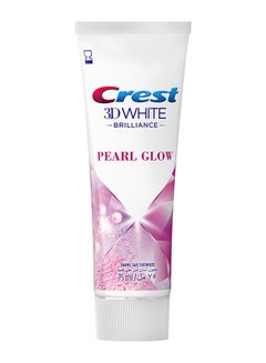 Crest 3D White Brilliance Pearl Glow Toothpaste 75ml  - Image 1