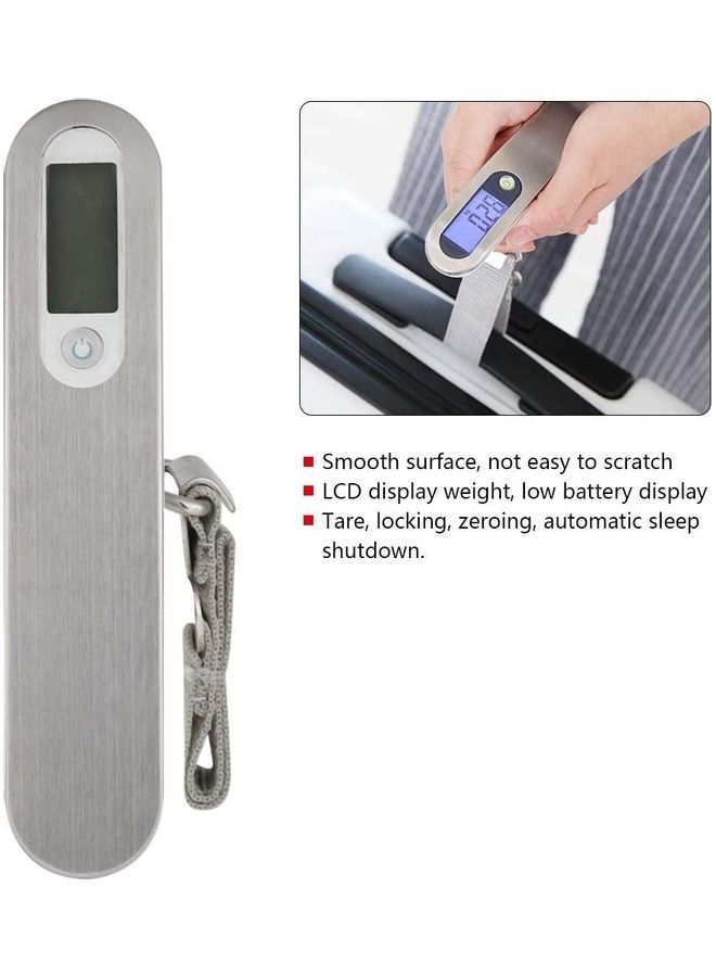 Generic Portabe Luggage Scale White  - Image 4