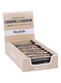 Caramel Cashew Protein Bar of 55g Pack Of 12
