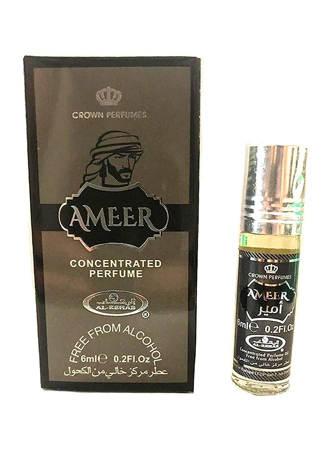 Al Rehab 3-Piece Ameer Concentrated Perfume Oil 6ml  - Image 1