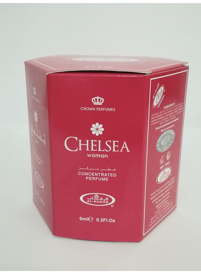Al Rehab 3-Piece Chelsea Woman Concentrated Perfume Oil 6ml  - Image 3