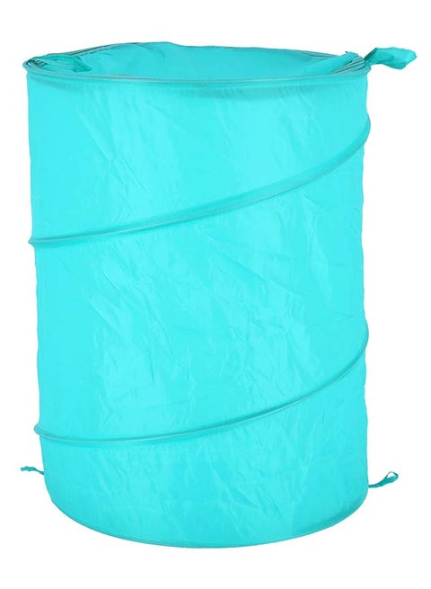 Laundry Hamper With Zip Assorted colour 42(dia)x55cm