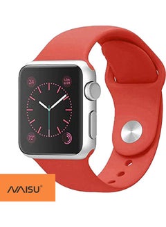 NAISU Replacement Wristband For Apple Watch Series Red 