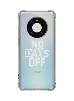Stylizedd Designer Protective Case Cover For Huawei Mate 40 Pro Clear/White 