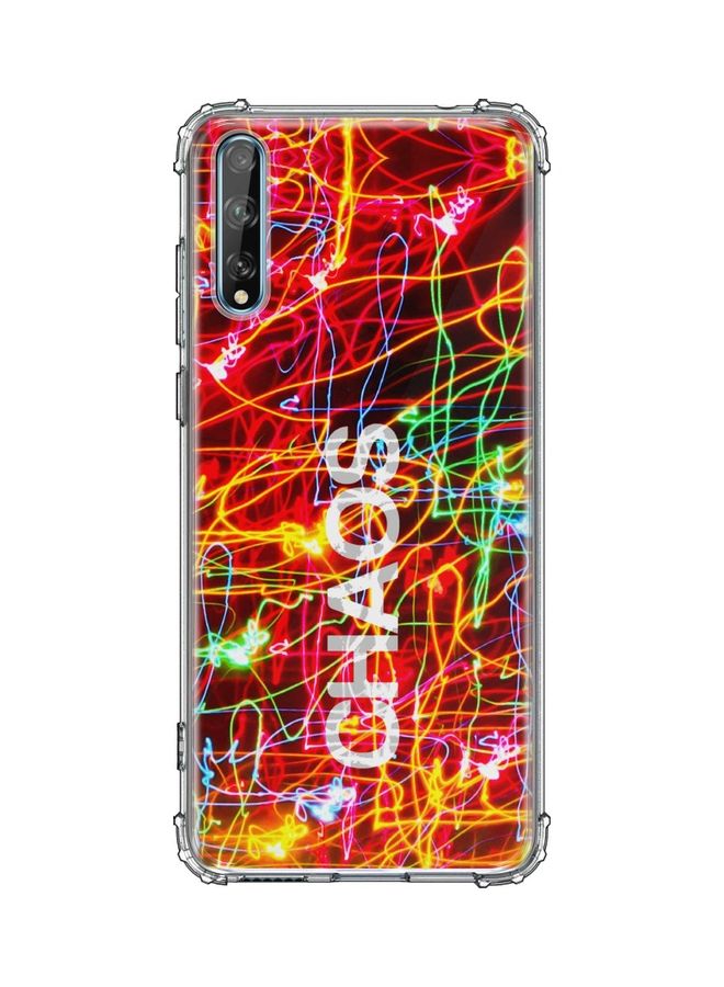 Stylizedd Chaos Classic Case Cover For Huawei Y8p Multicolour 