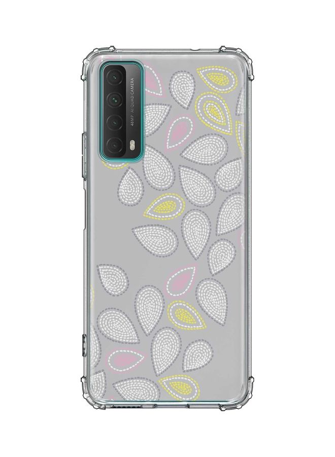 Stylizedd Teardrop Stitches Printed Protective Case Cover for Huawei Y7A Multicolour