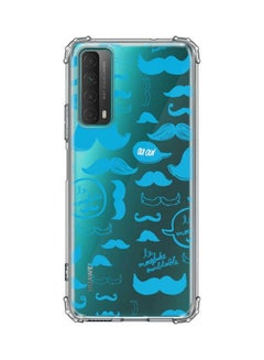 Classic Clear Series Case Cover For Huawei Y7a/P Smart 2021 Le Moustache