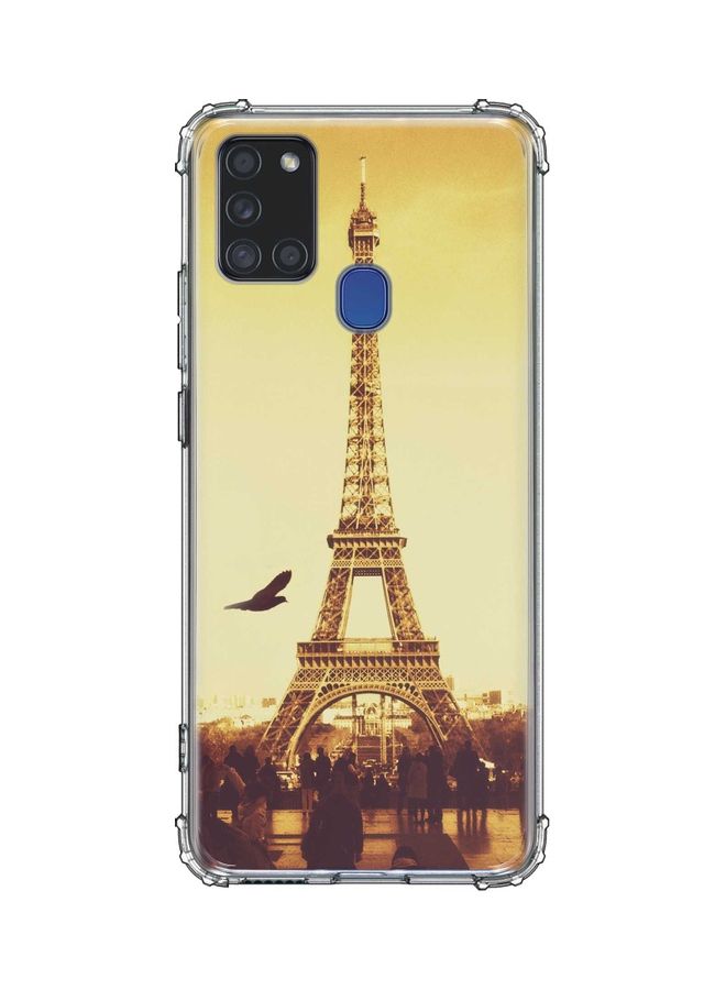 Protective Case Cover For Samsung Galaxy A21s Eiffel Tower