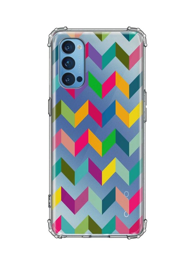 غطاء حماية واقٍ لهاتف أوبو رينو 4 متعدد الألوان