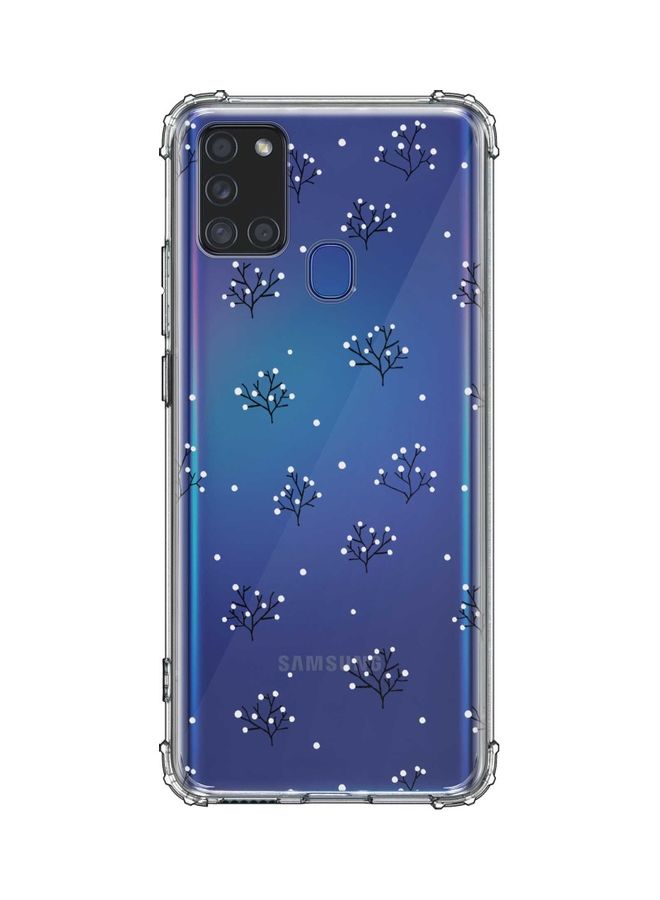Protective Case Cover For Samsung Galaxy A21s Winter Splinter