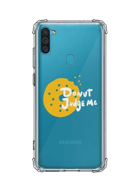 Donut Judge Me Protective Case Cover For  Samsung Galaxy M11 Multicolour