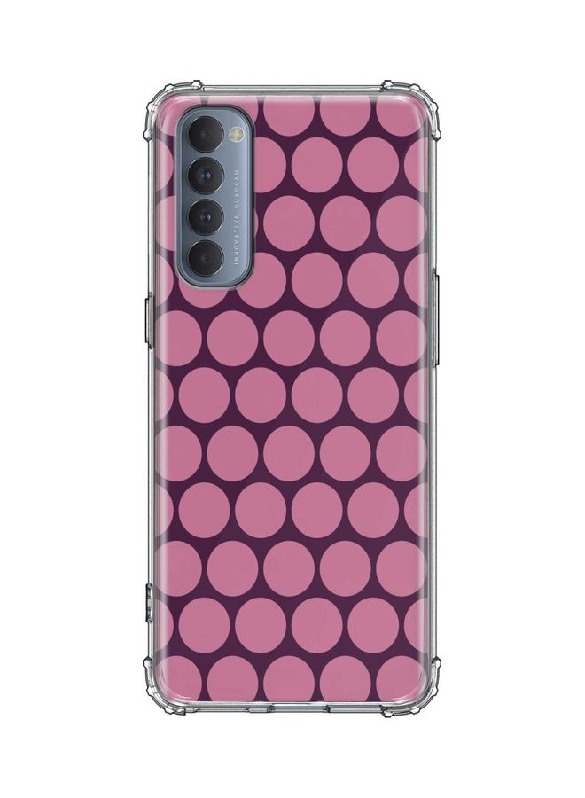 Protective Case Cover For Oppo Reno4 Pro 4G Purple