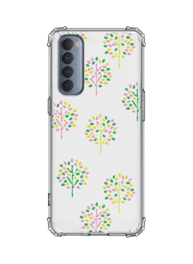 غطاء حماية واقٍ بتصميم يعبر عن الصيف والربيع لهاتف أوبو رينو 4 برو 4G متعدد الألوان