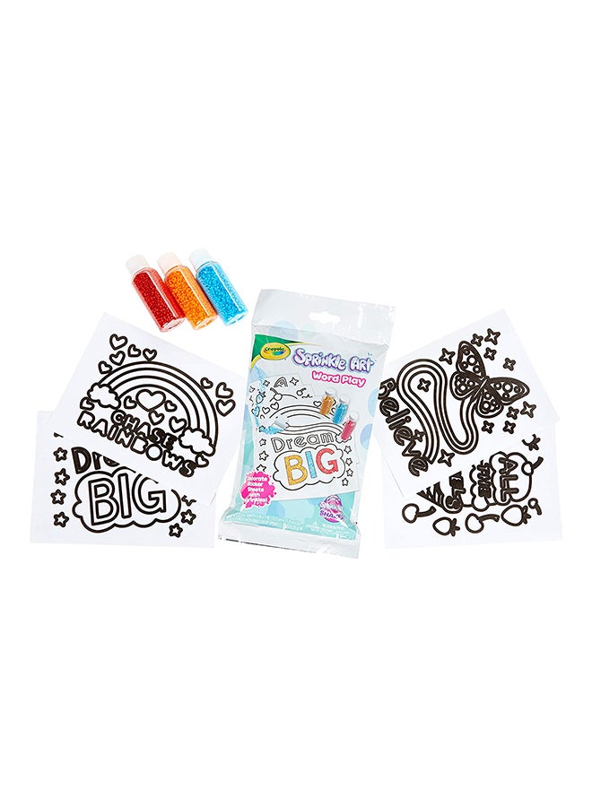كرايولا مجموعة أدوات Sprinkle Art، Word Play A Countivity - Image 4