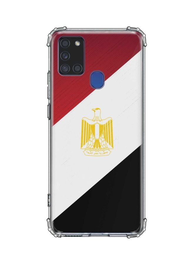 Flag Of Egypt Protective Case Cover For Samsung Galaxy A21s Multicolour