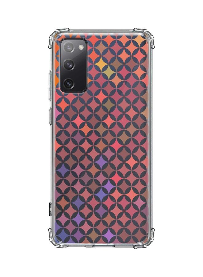 Stylizedd Wall Of Diamonds Design Case Cover For Samsung Galaxy S20 FE Multicolour 