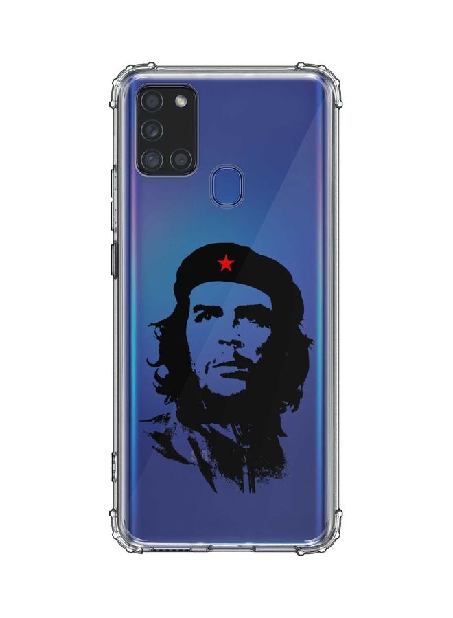 غطاء حماية واقٍ بطبعة تشي جيفارا لهاتف سامسونج جالاكسي A21s متعدد الألوان