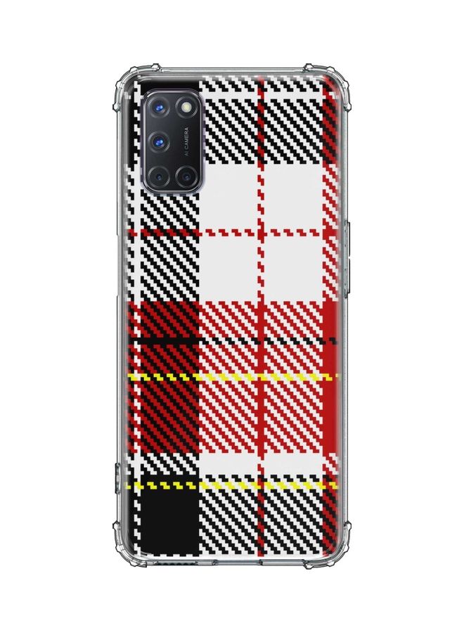 Stylizedd Protective Case For Oppo A92 English Flannel