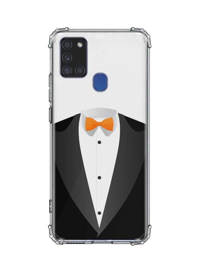 Stylizedd The Tux Protective Case Cover For Samsung Galaxy A21S Multicolour