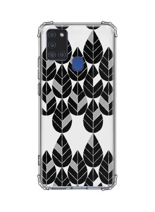 Tear Drop Leaves Protective Case Cover For Samsung Galaxy A21s Multicolour - v1619963451/N47103640A_1