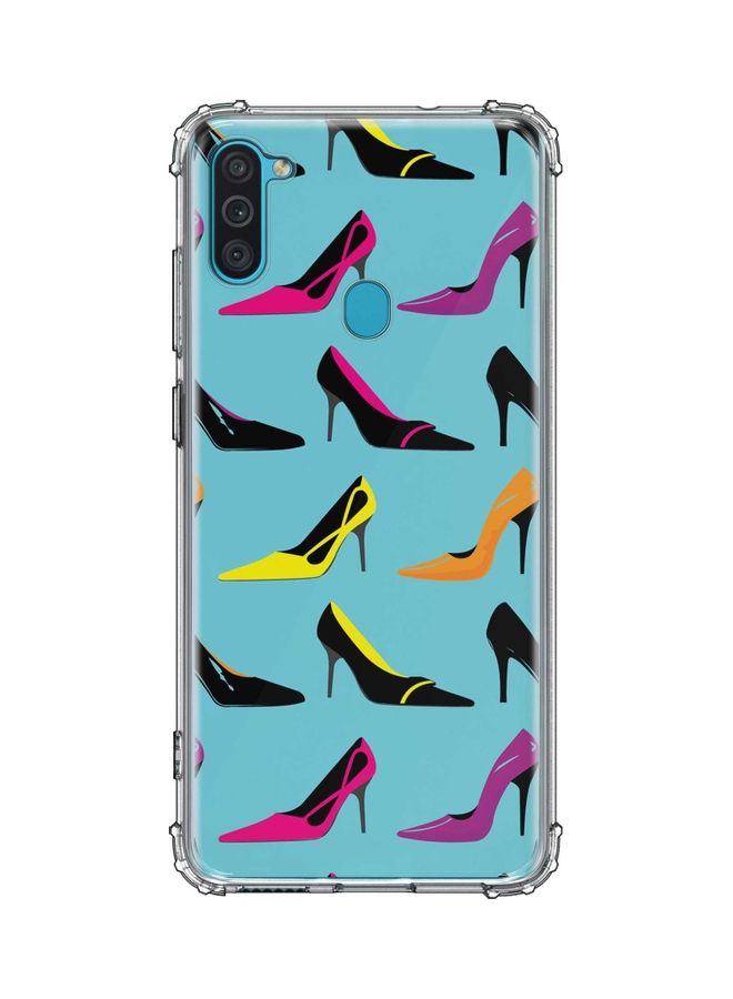 Protective Case Cover For Samsung Galaxy M11 Multicolour