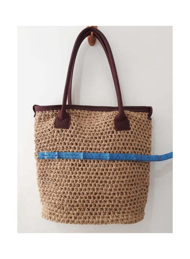 Zenna Satchel Bag Beige  - Image 1
