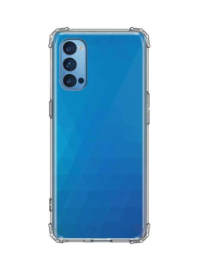 Stylizedd Protective Case Cover For Oppo Reno 4 Blue