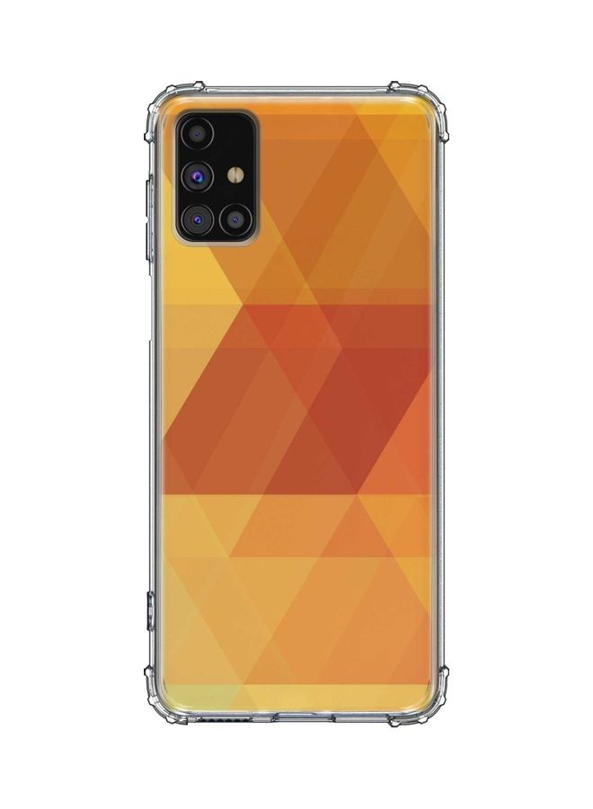 Protective Case Cover for Samsung Galaxy M51 Yellow