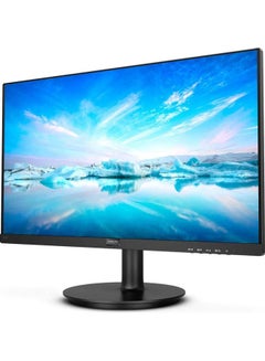 Philips 221V8/94 21.5"(54cm) Smart Image LED Monitor, TN Panel, Borderless with VGA & HDMI Port, FHD, 4 ms Response Time, 178x178 Viewing Angle, 75Hz Refresh Rate, Flicker Free, VESA Mount Black  - Image 3