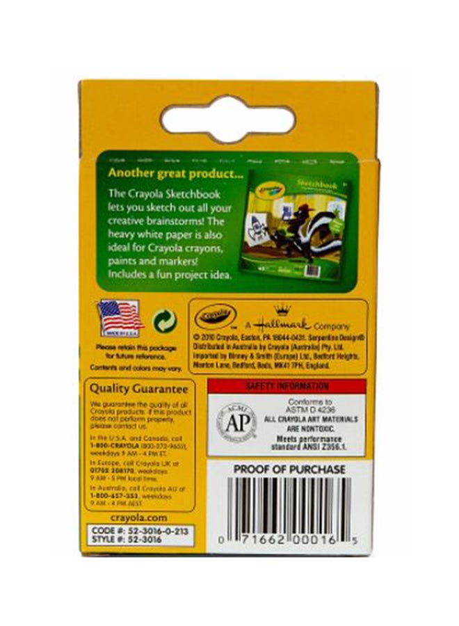 Crayola 16 Piece Crayons 11.43x7.14x1.91cm - Image 4