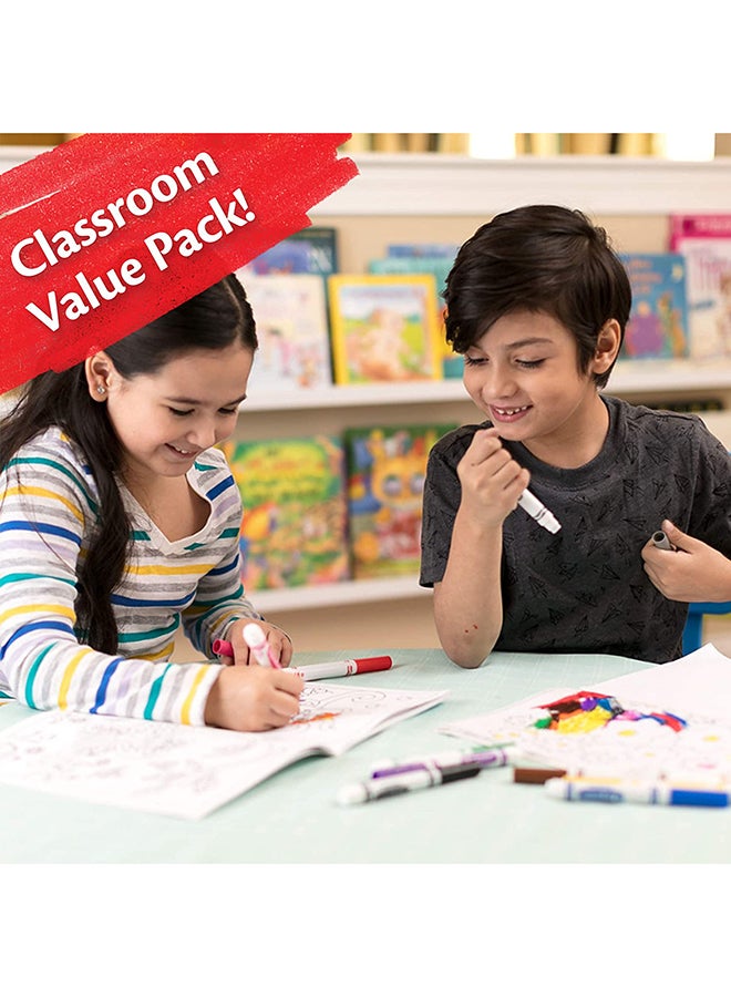 Crayola 40 Piece Ultra-Clean Washable Assorted, Broad Line 27.94x10.64x1.91cm - Image 5