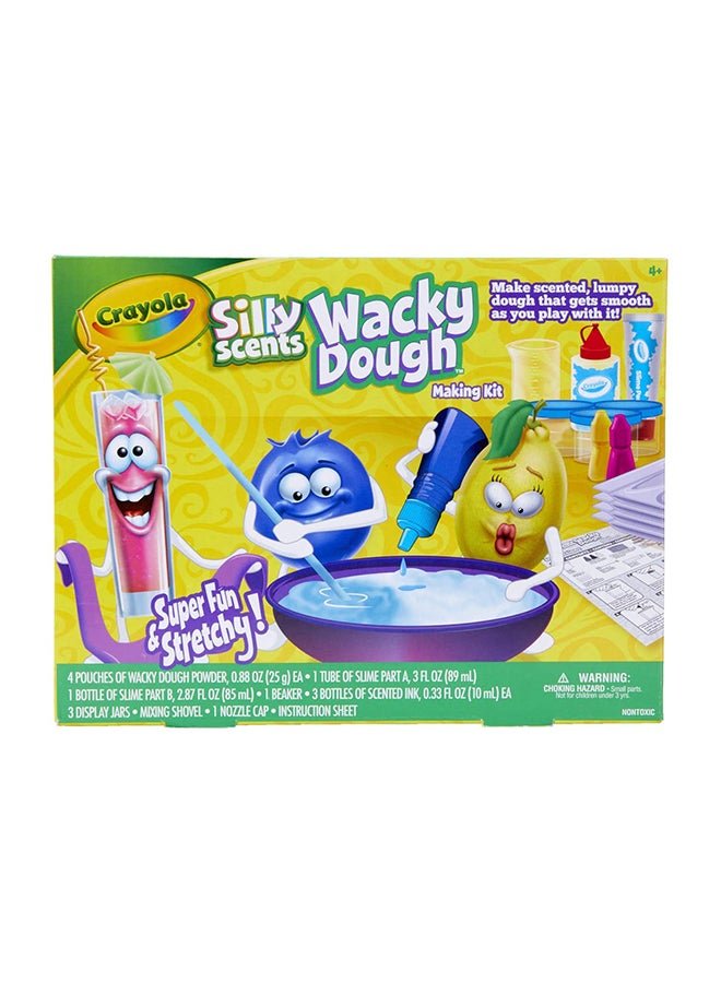 Crayola Silly Scents Wacky Dough Making Kit 22.94x13.34x1.11cm - Image 1