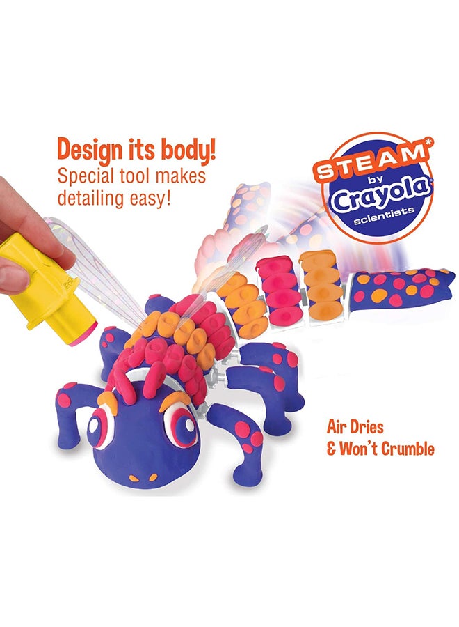 Crayola - Crayola - Build-A-Beast Dragonfly 27.31x19.69x0.66cm - Image 1