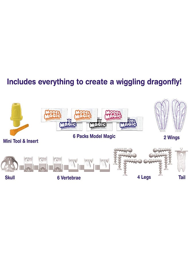 Crayola - Crayola - Build-A-Beast Dragonfly 27.31x19.69x0.66cm - Image 1