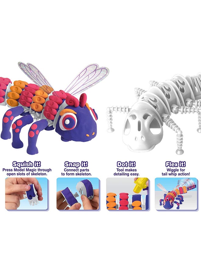 Crayola - Crayola - Build-A-Beast Dragonfly 27.31x19.69x0.66cm - Image 1