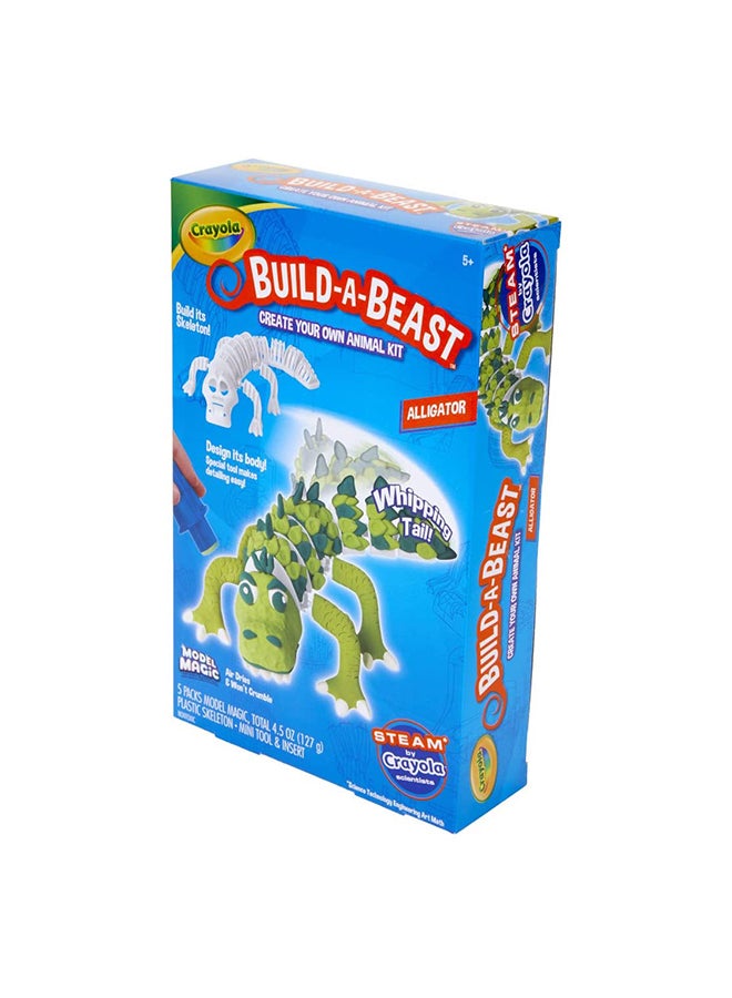 Crayola Build-A-Beast Alligator 27.31x19.69x0.66cm - Image 4