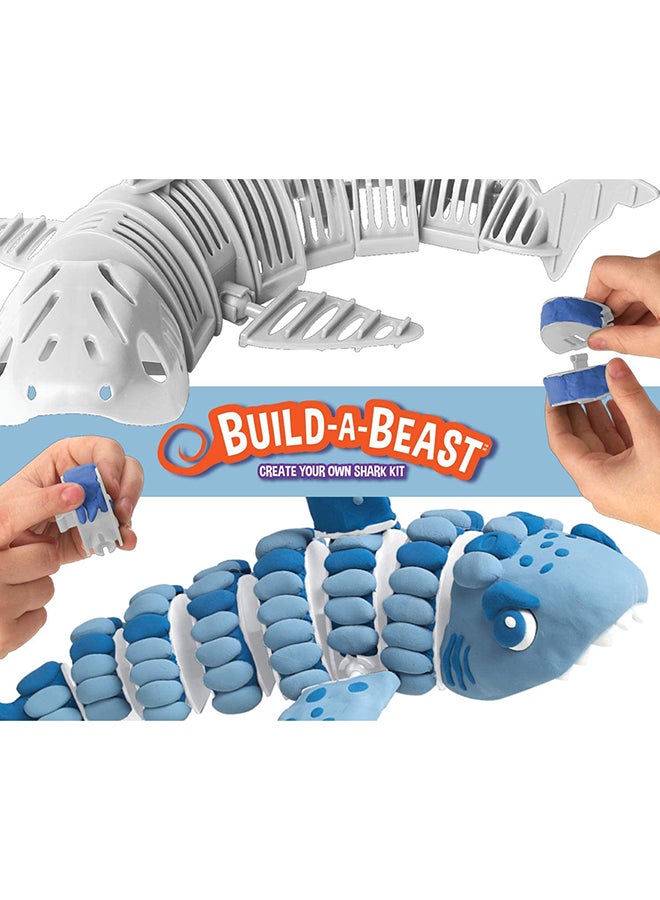 كرايولا لعبة بيلد أبيست بتصميم سمكة قرش 27.31x19.69x1.78سم - Image 5