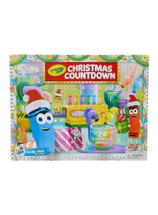 Christmas Countdown Advent Calendar, Multicolour 5.08 X 44.14 X 33.98cm - v1619965602/N45694764A_1