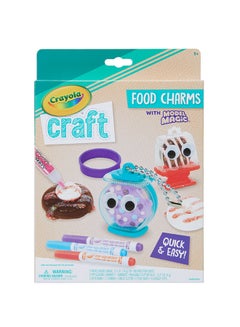 Crayola Craft Food Charms Craft Kit 26.50x19.00x2.50cm  - Image 1