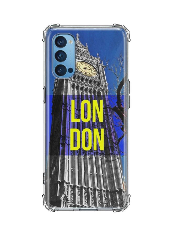 Protective Case Cover For Oppo Reno 4 Multicolour