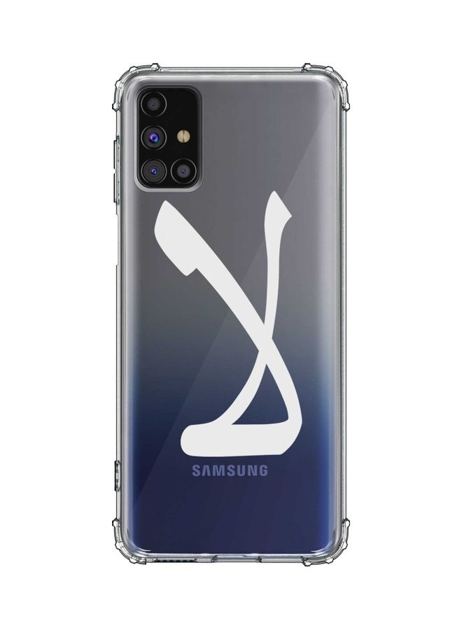 Stylizedd La Printed Protective Case Cover for Samsung Galaxy M51 Clear
