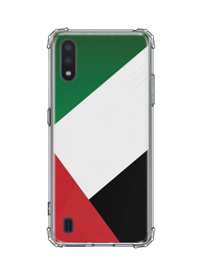 Stylizedd Flag Of UAE Printed Protective Case Cover For Samsung Galaxy M01 Multicolour