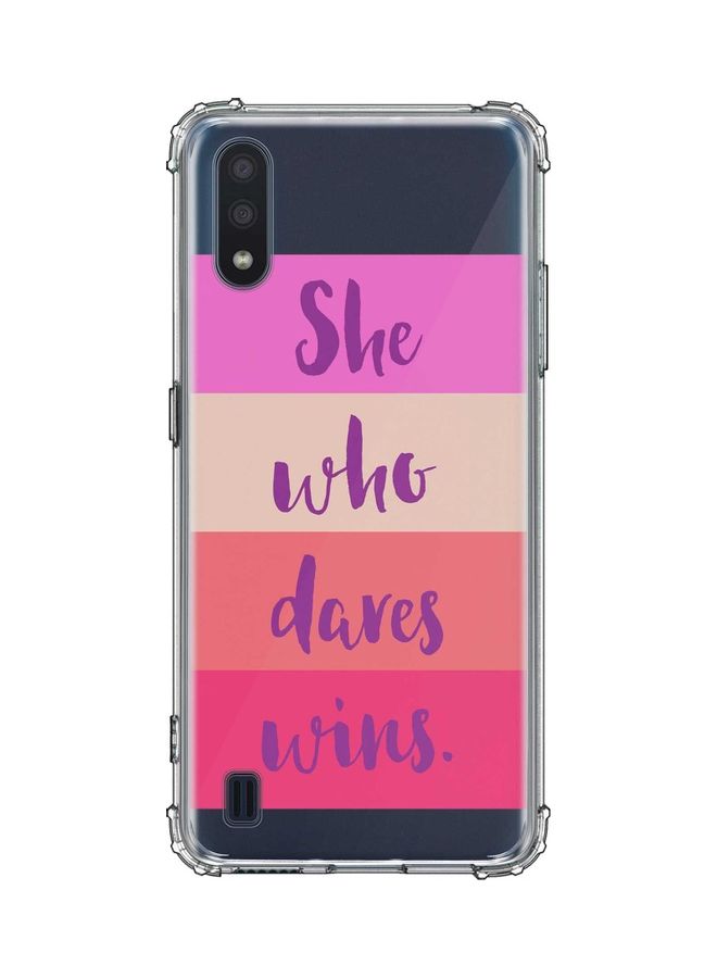 ستايلايزد غطاء حماية لهاتف سامسونج جالاكسي M01 متعدد الألوان