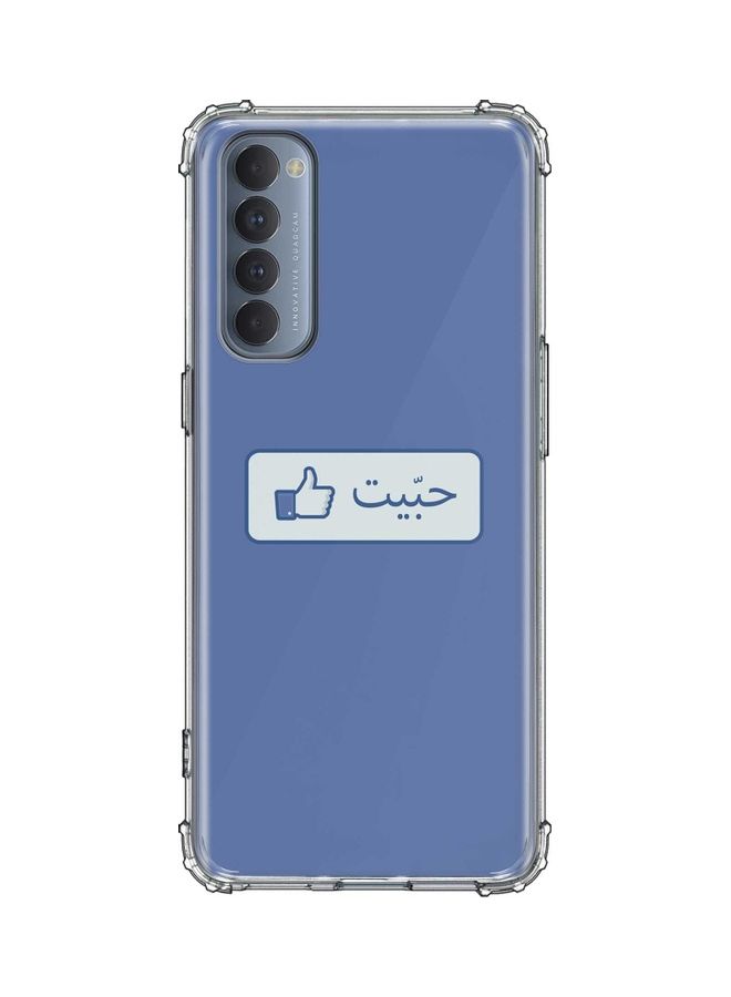 Stylizedd Like Protective Case Cover For Oppo Reno4 Pro 4G Multicolour