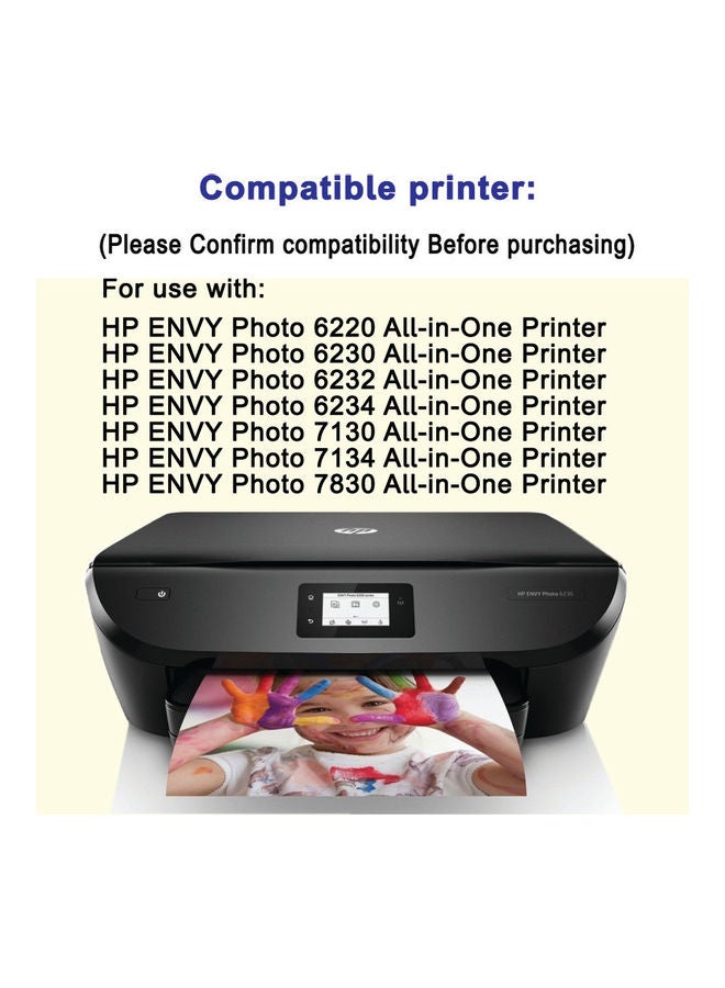 HP 2-Piece Cartridge Set For HP Envy Photo 6200/7100/7800 Multicolour - Image 4