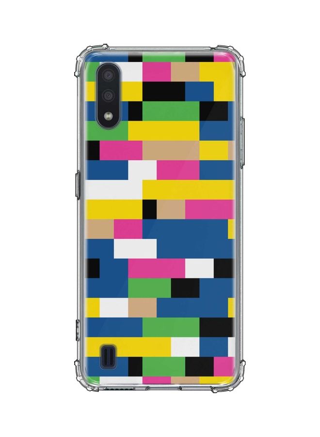 ستايلايزد غطاء حماية لهاتف سامسونج جالاكسي M01 متعدد الألوان