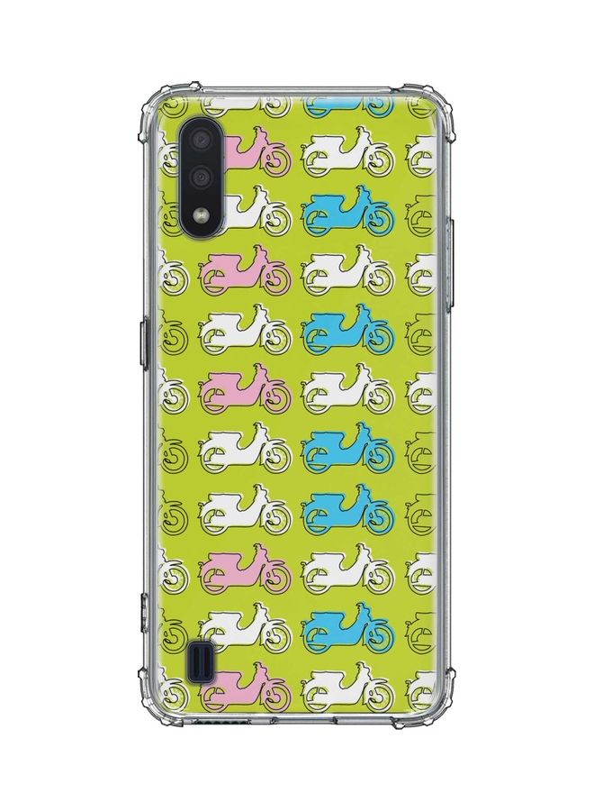 ستايلايزد غطاء حماية لهاتف سامسونج جالاكسي M01 متعدد الألوان