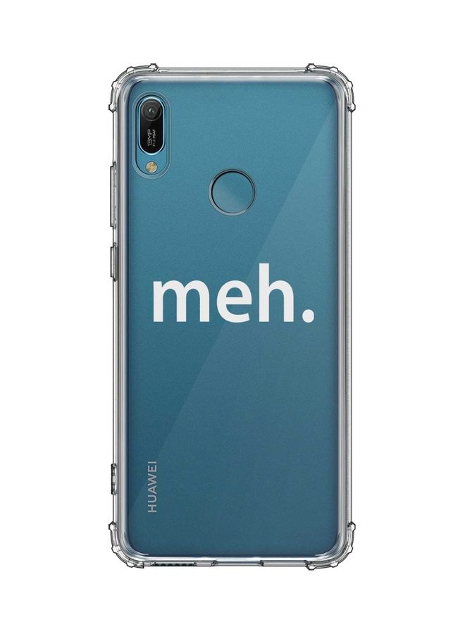 Stylizedd Classic Clear Series Case Cover For Huawei Y6 Prime 2019 Meh